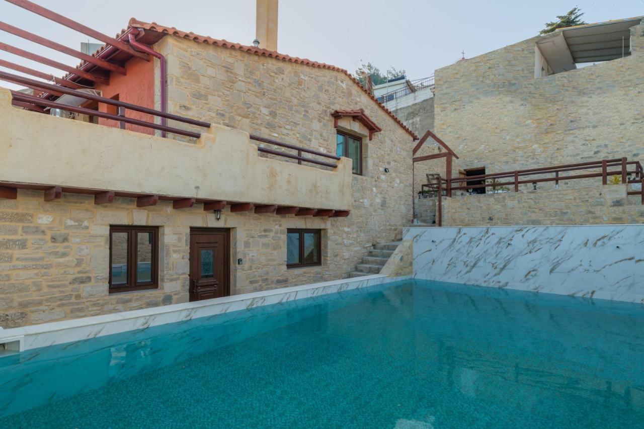 Draganigo Luxury Stone Houses 40 Min From Matala Ano Moulia Εξωτερικό φωτογραφία