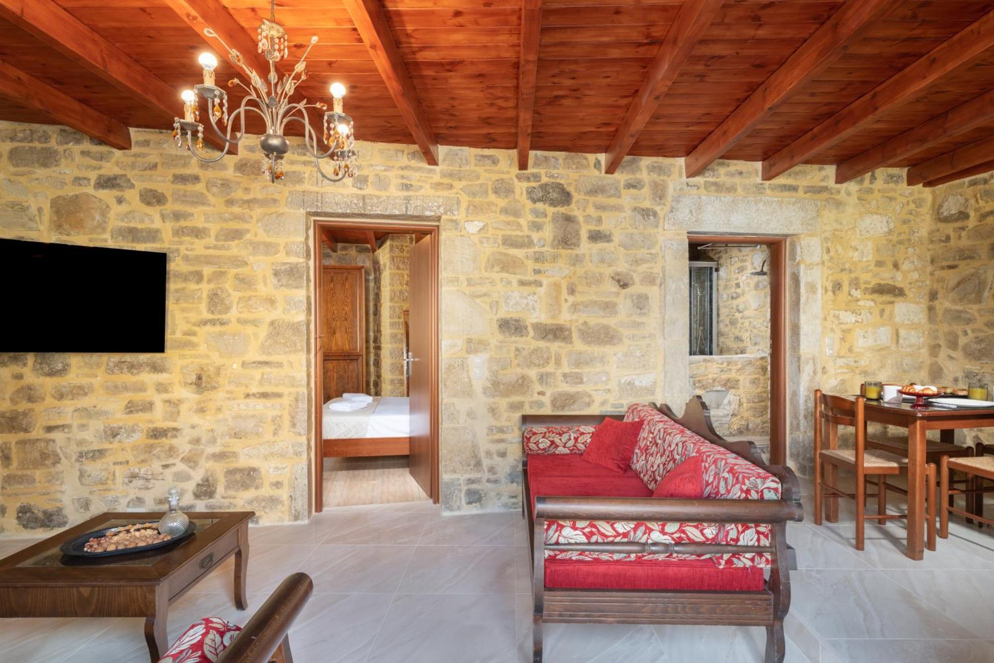 Draganigo Luxury Stone Houses 40 Min From Matala Ano Moulia Δωμάτιο φωτογραφία